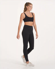 Studio Pocket Legging-Long | Black