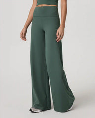 Halo Easy Wideleg Pant | Agate Green
