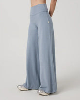 Halo Easy Wideleg Pant - Long | Coastal Fog Heather