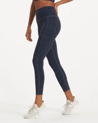 Studio Pocket Legging | Midnight Slub