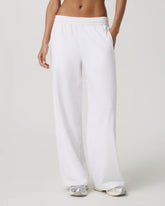 Women's Sunday Track Pant | White