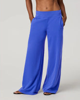 Sedona Midrise Wideleg Sweatpant - Short | Electric Blue