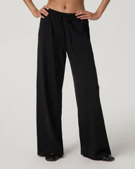 Heavyweight Cotton Easy Pant | Black
