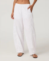 Retrograde Track Pant | White