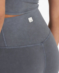 Washed Studio Legging | Washed Charcoal