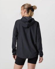 Womens Outdoor Trainer Shell | Black Heather