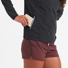 Westerly Packable Pullover | Charcoal Twill Texture
