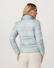 Women's Coordinate Packable Down Jacket | Blue Haze
