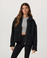 Lou Full Zip Jacket | Black