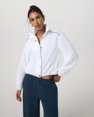 Eaton Fitness Jacket | White