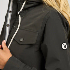 Womens Palisades Rain Jacket | Dark Oregano