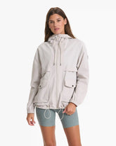 Elijo Rain Jacket | Suede