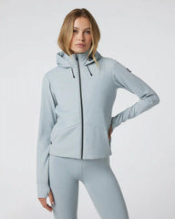 Chilled Out Full Zip | Chalk Blue