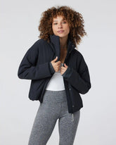 Sky Puffer Jacket | Black