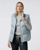 Hillside Down Vest | Chalk Blue
