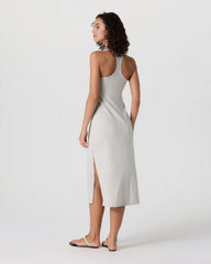 Halo Racerback Dress | Ecru Heather