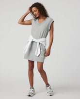Sedona Vest Dress | Light Heather Grey