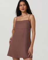 Trestles Twill Dress | Sable