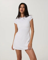Set Point Dress | White