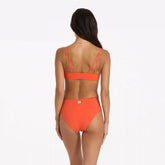Dune Bikini Bottom | Grapefruit