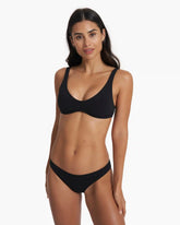 Aqua Triangle Top | Black