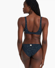 Aqua Triangle Top | Beryl Spots