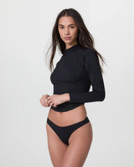 Long Sleeve Crush Rashguard | Black