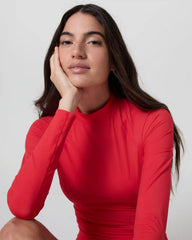 Long Sleeve Crush Rashguard | Bright Red