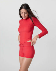 Long Sleeve Crush Rashguard | Bright Red