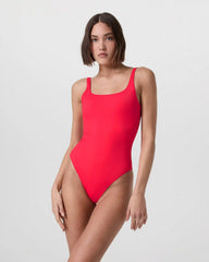 Encinitas One Piece | Bright Red
