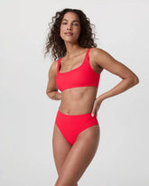 Encinitas Bikini Top | Bright Red
