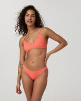 Heat Wave Bikini Top | Happy Orange