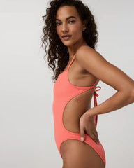 Bluff One Piece | Happy Orange