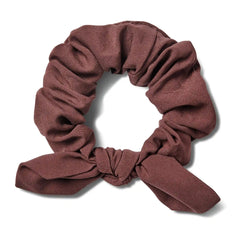 Tie Scrunchy | Chestnut