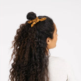 Tie Scrunchy | Dark Golden