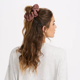 Halo Oversized Scrunchy | Terracotta Heather