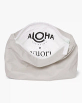 Aloha Mini Pouch | Coconut White