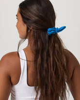 Tie Scrunchy 2.0 | Regatta Blue