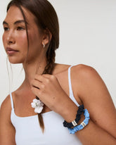 Mini Scrunchy 3 Pack 2.0 | Ink/White/Oasis Blue
