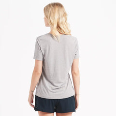 Sunset Watercolor Tee | Heather Grey