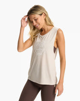The Rise The Shine Tank | Heather Dust