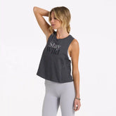 Stay Wild Tank | Charcoal Heather