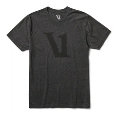 V1 Logo Tee | Charcoal Heather
