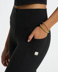 Granite Heathered Legging | Black Heather