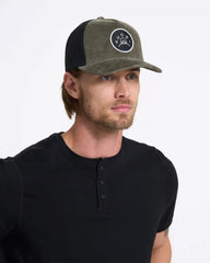 Summit Cord Trucker Hat | Oregano