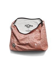 ALOHA-Mid Pouch | Burnt Clay Splatter