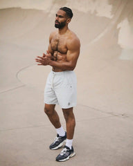 Kore Short Lined 7" | Sky Grey