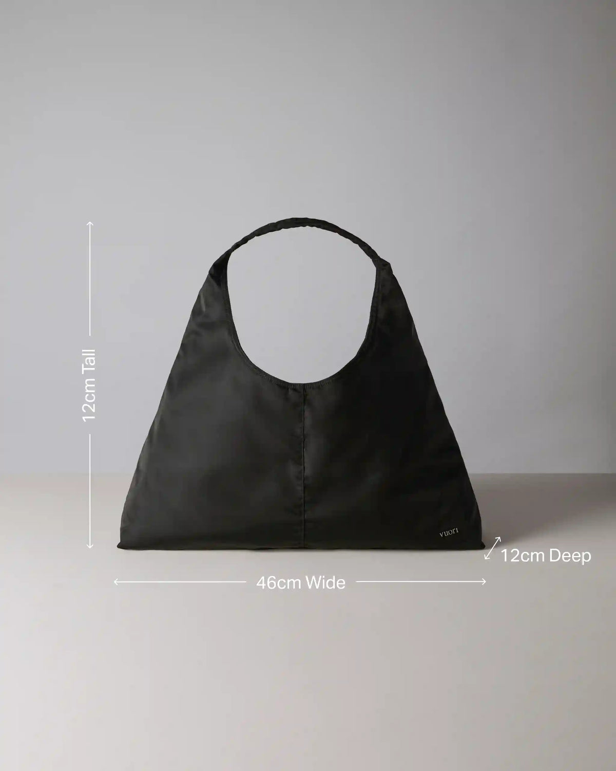 Vuori Arden Oversized Shoulder Bag | Black