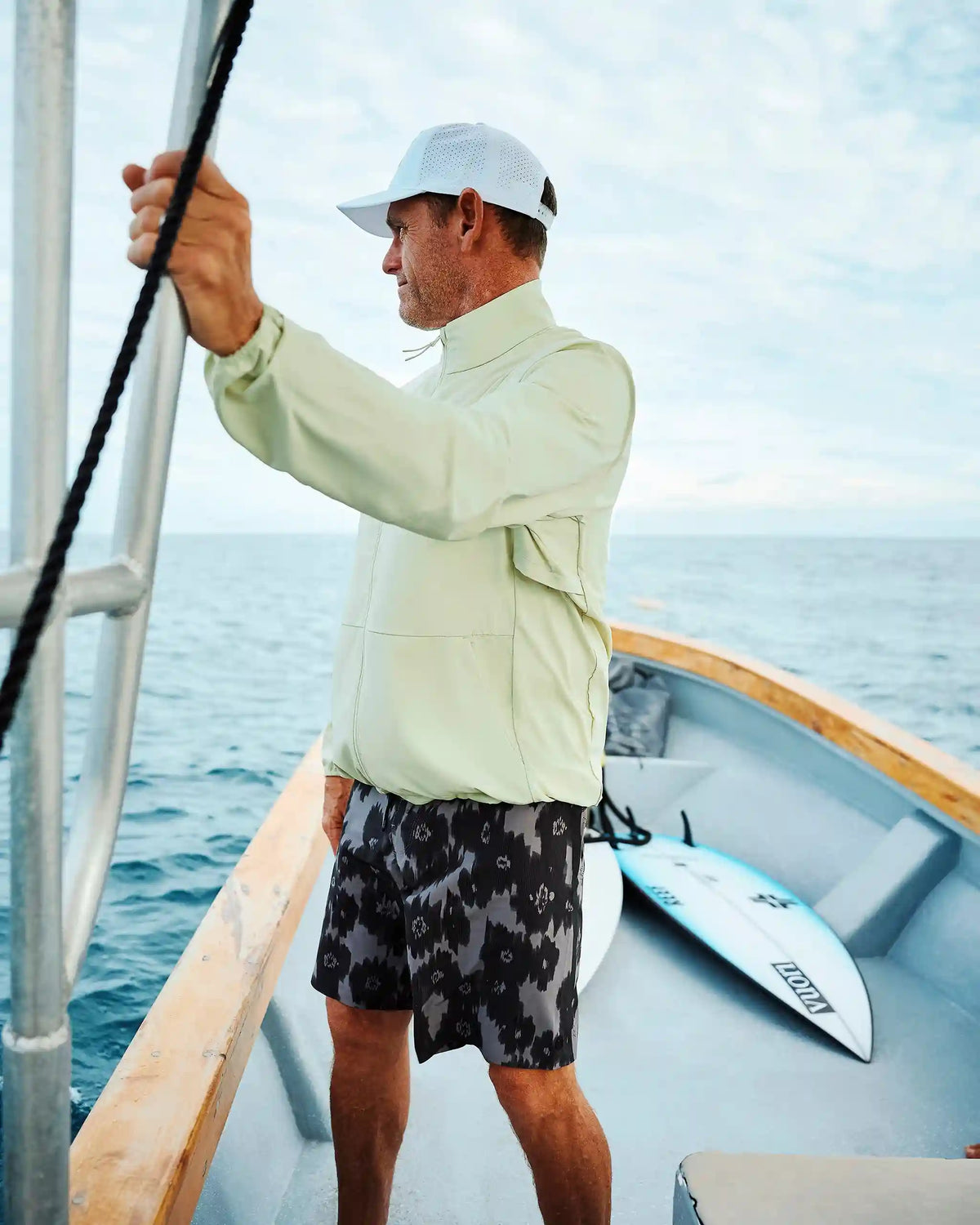 Knox Boardshort | Smoke Bloomblur