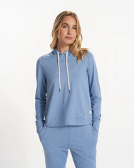 Halo Essential Hoodie | Isle Blue Heather